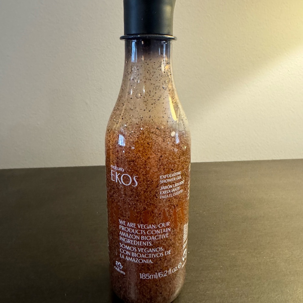 Natura Ekos Tukuma Exfoliating Shower Gel 185 ml 6.2 oz Full Size NEW EXP 1/26